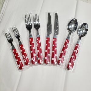 BON Stainless Steel Flatwear Set For 2 NEW 8 pieces